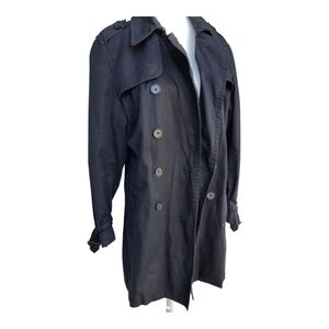 🖤 Classic Black Trench Coat – Timeless & Stylish XL🖤